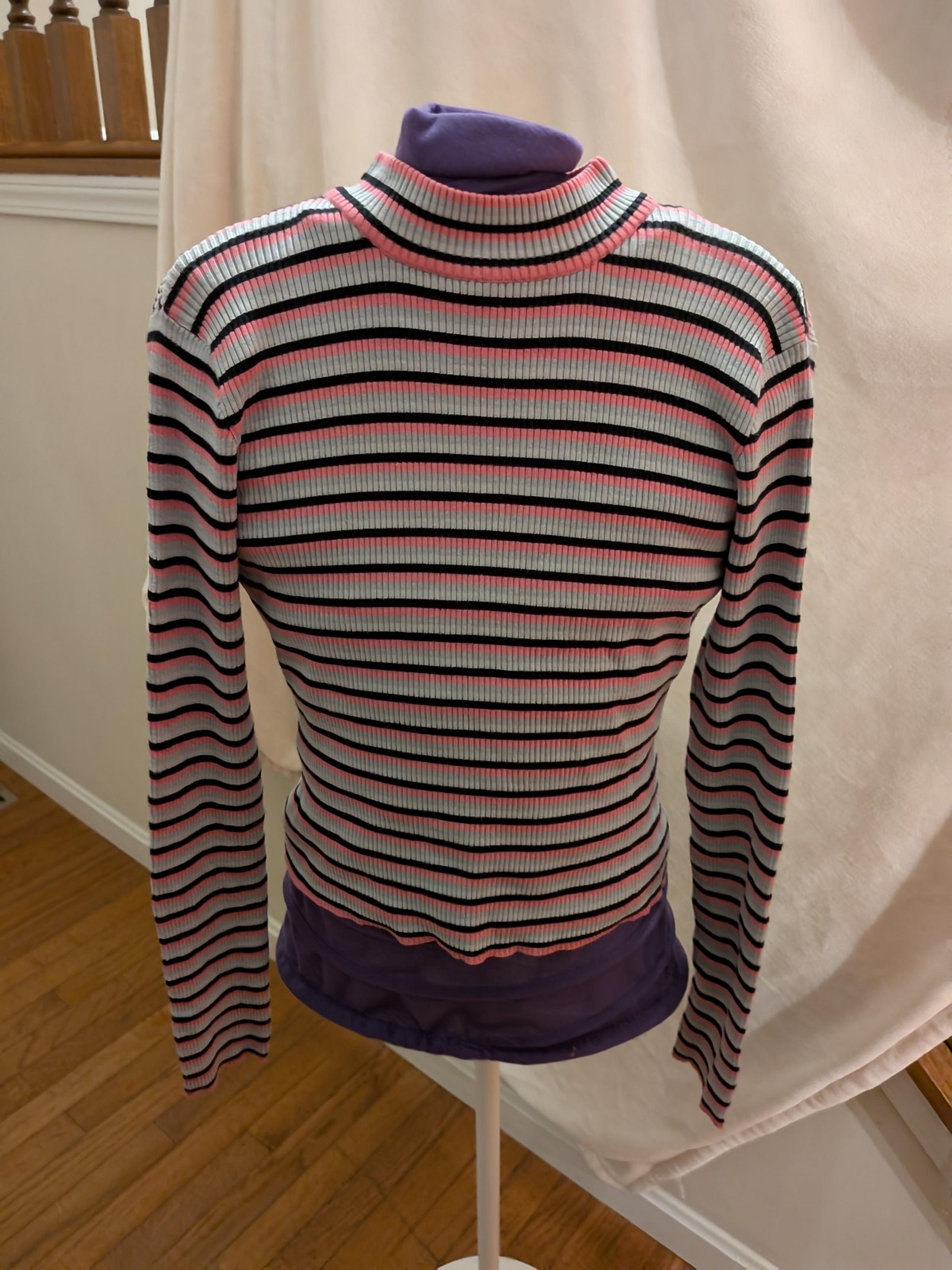 Arizona Stripes Cropped Long Sleeve
