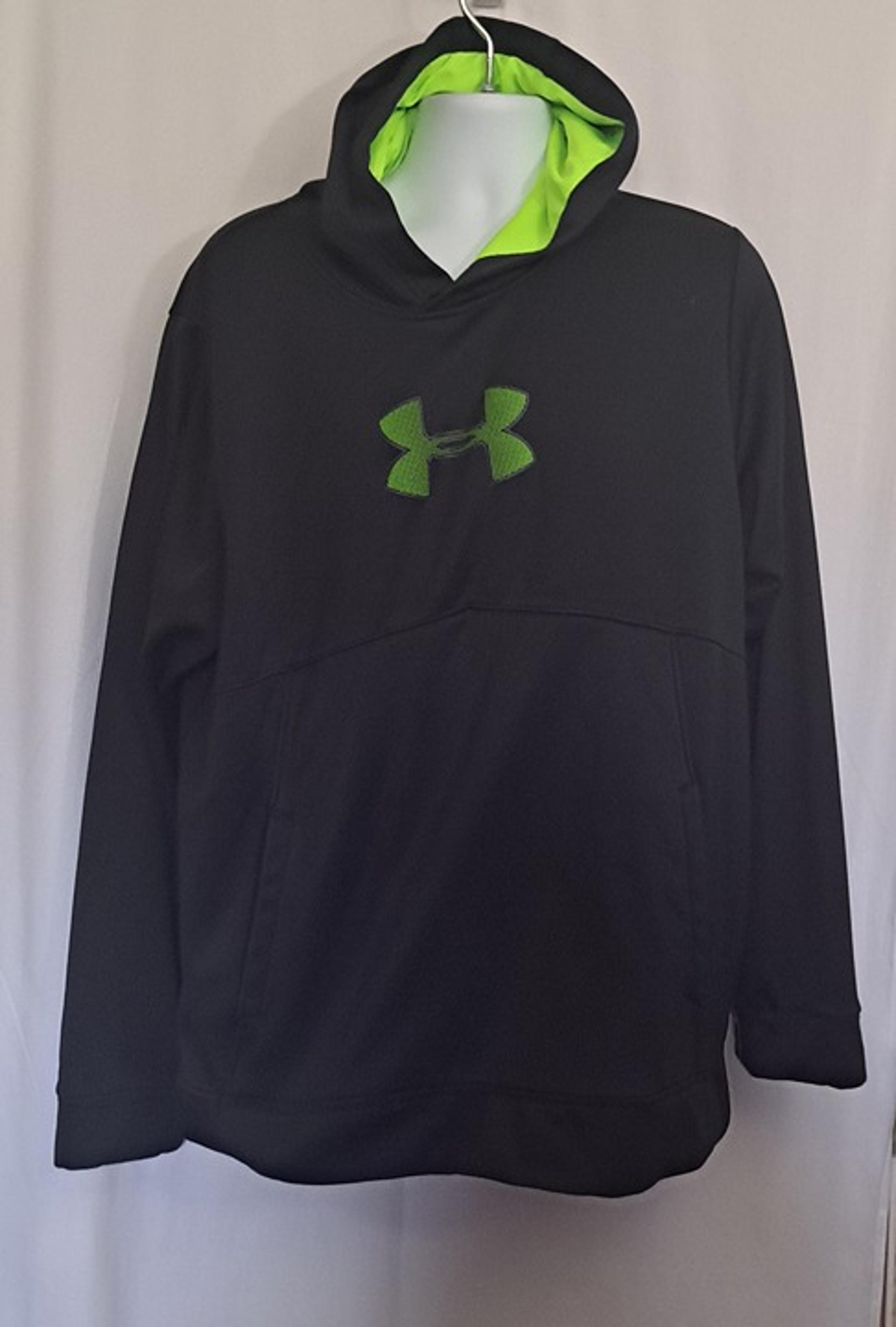 Under Armour - Men's XL - Black and Lime