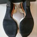 【CHANEL】Ivory Sandals Mules Camellia 37.5