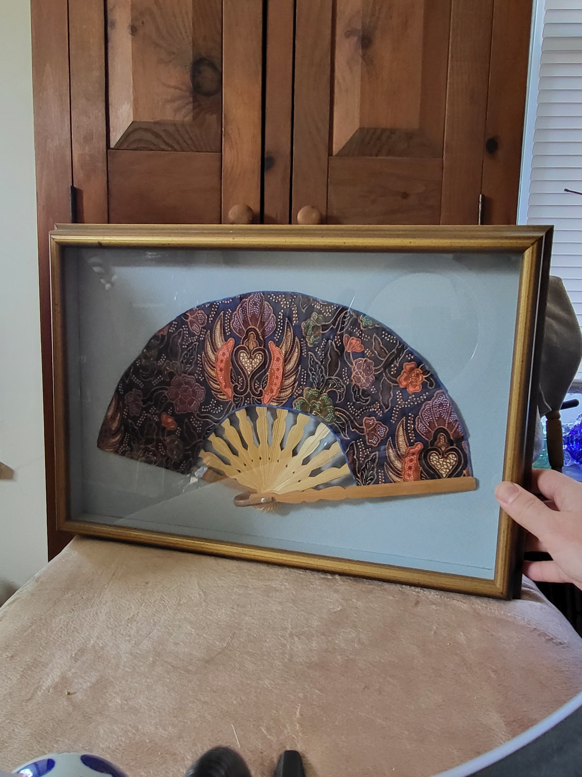 Vintage Framed Fan
