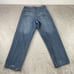 Vintage LOT 29 Luxe Jeans Men 34 (Meas. 32x31) Blue Daffy Duck Logo Patches Y2K
