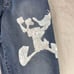 Vintage LOT 29 Luxe Jeans Men 34 (Meas. 32x31) Blue Daffy Duck Logo Patches Y2K