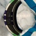 OAKLEY O FRAME 2.0 MX SnowGoggles - RACE Green/Blue Strap w/ ICE IRIDESCENT Lens