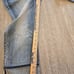 Grace In LA Capri Jeans Womens Plus Size 17 Blue Denim Embellished