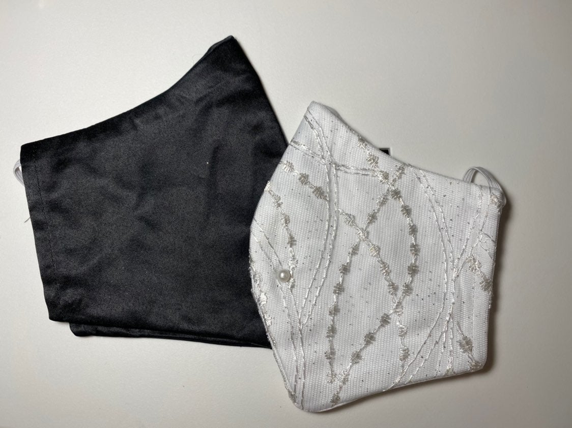Couple face mask with filter