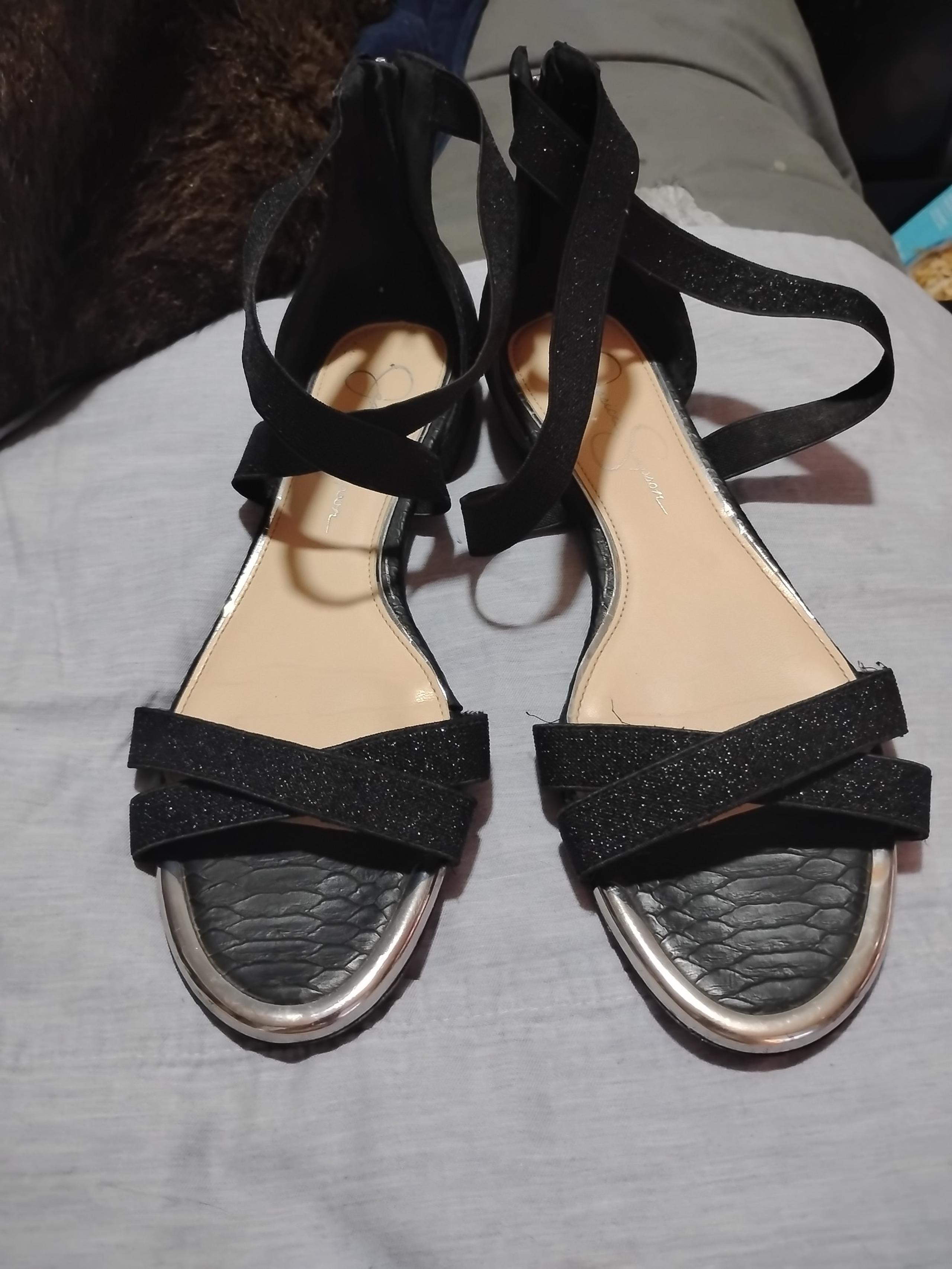 Size 11 women's Jessica Simpson strappy sandles