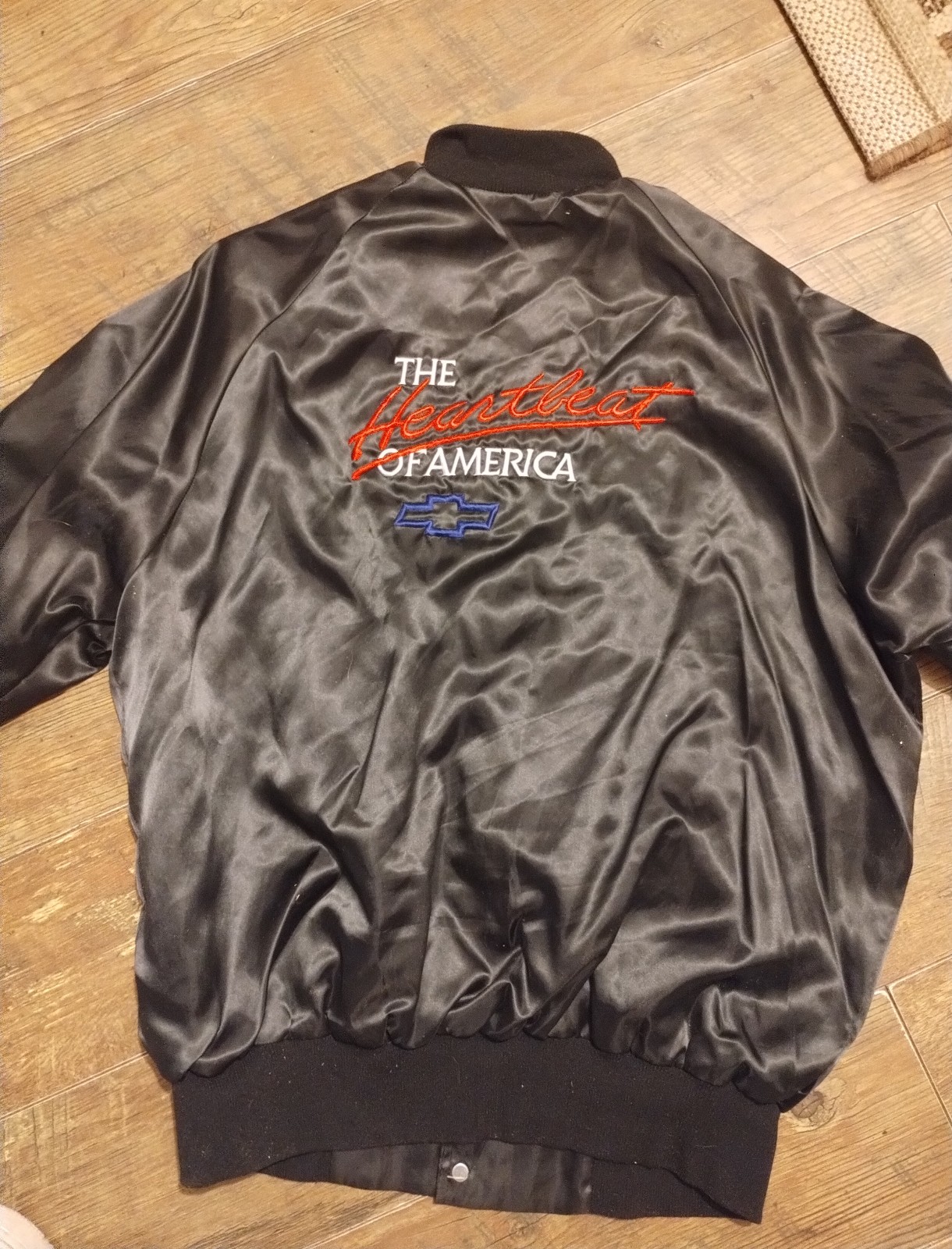 Chevy heartbeat of America bomber jacket VINTAGE