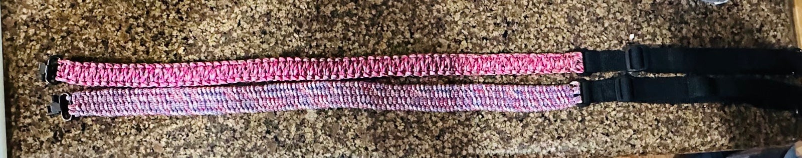 Handmade paracord rifle slings