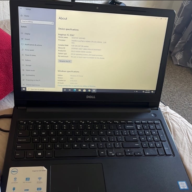 Dell laptop