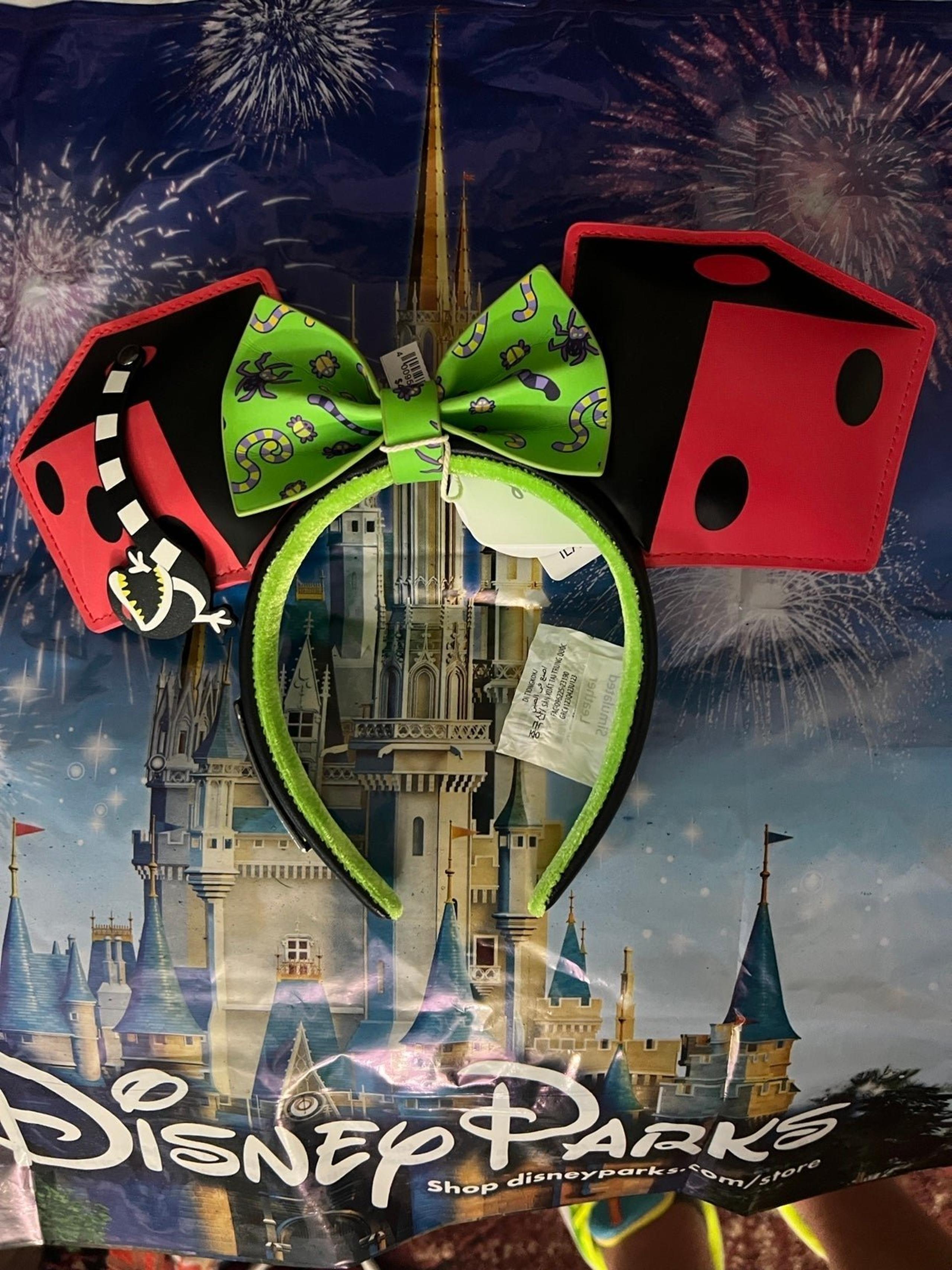 Disney Parks Loungefly Oogie Boogie Bash 2023 Ear Headband