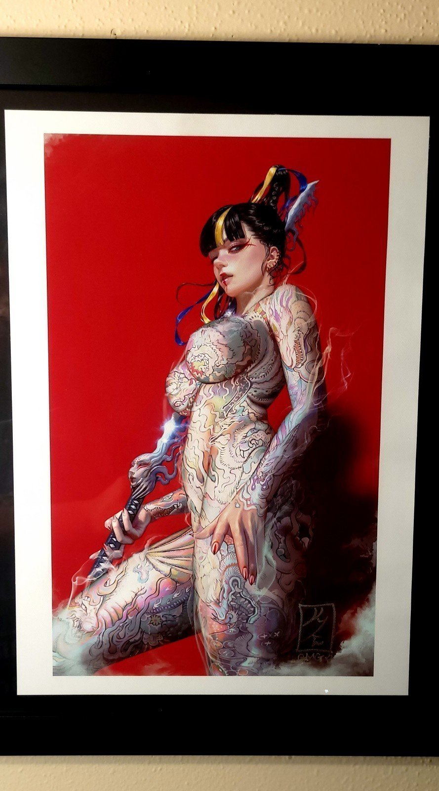 KyuYong Eom Dreamgirls Signed Extremely rare print.