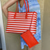 Kate Spade All Day Sailing Stripe Large Tote