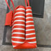 Kate Spade All Day Sailing Stripe Large Tote
