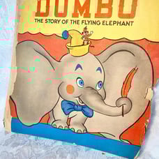 Vintage Children Book: 1940sWalt Disney's Dumbo The Story of the Flying Elephant