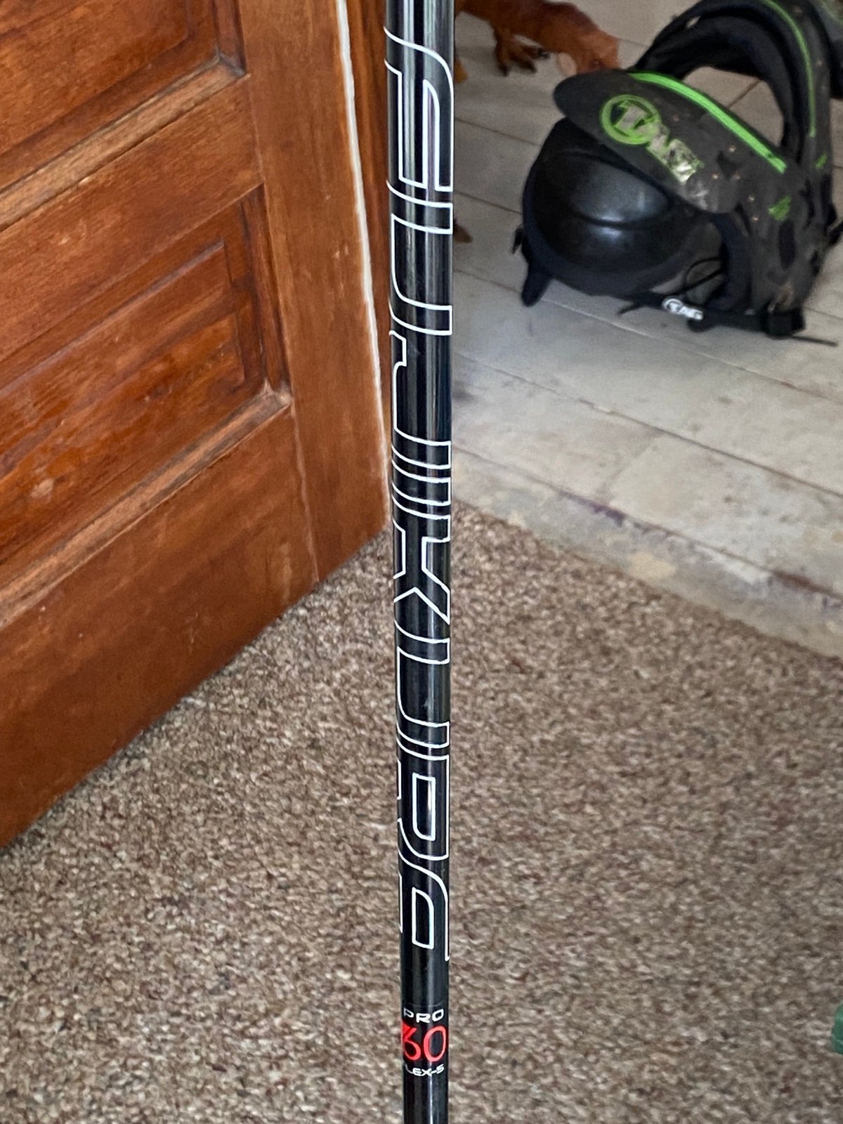 FUJIKURA PRO 60 60 S FLEX 44” SHAFT GOLF PRIDE GRIP TAYLORMADE TIP