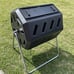 NEW Outdoor Rotating Compost Tumbler Bin for Garden, Kitchen, and Yard Waste