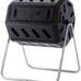 NEW Outdoor Rotating Compost Tumbler Bin for Garden, Kitchen, and Yard Waste