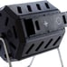 NEW Outdoor Rotating Compost Tumbler Bin for Garden, Kitchen, and Yard Waste