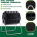NEW Outdoor Rotating Compost Tumbler Bin for Garden, Kitchen, and Yard Waste