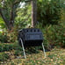 NEW Outdoor Rotating Compost Tumbler Bin for Garden, Kitchen, and Yard Waste