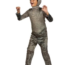 Disguise Jurassic world T.Rex child costume. NWT med 7-8 glowing eyes