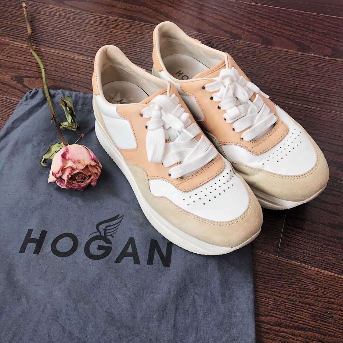 (SOLD)*- Hogan Sneaker w/ Iconic Hidden Platform