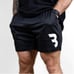 CBUM FITNESS ESSENTIAL B BLACK MESH SHORT - L