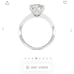 1 carat solitare engagement ring sz 8