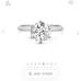 1 carat solitare engagement ring sz 8