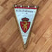 Vintage Real Zaragoza C.D Banner