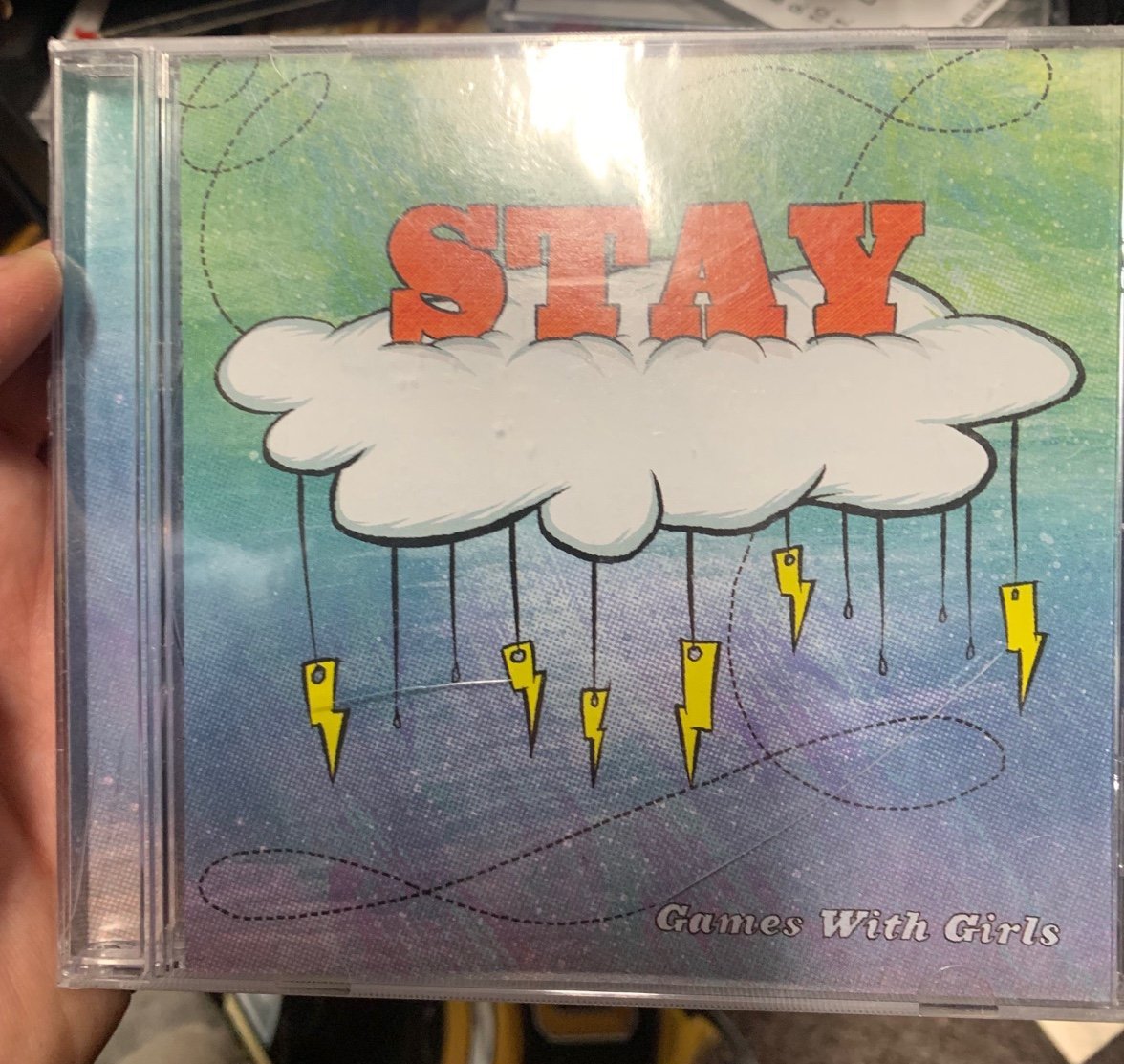 Stay- Games with Girls CD super rare pop punk alternative Mayday Parade ATL