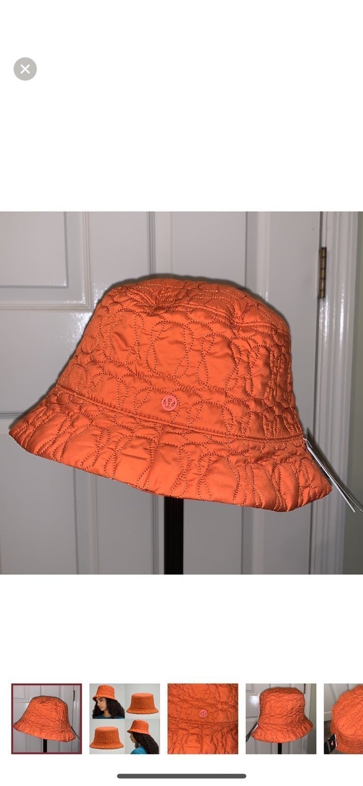 FIRM PRICE-Lululemon Reversible Quilted Bucket Hat