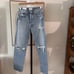 NWT AGolde 90’s Jean| Mid Rise Loose Fit distressed| size 24