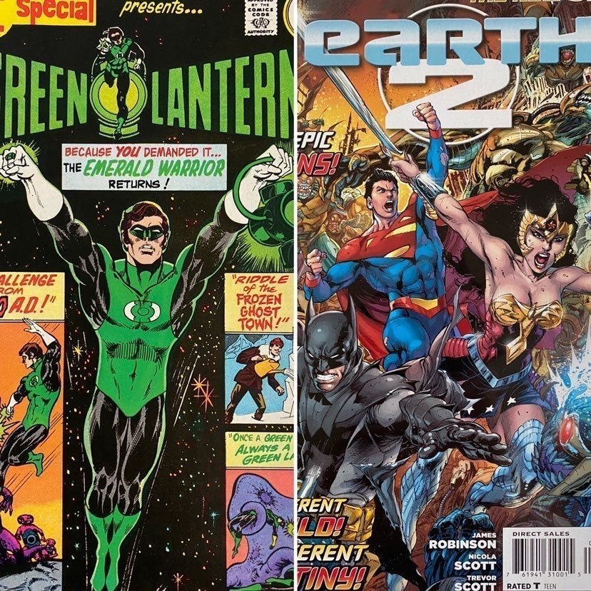 DC Special #20 & Earth 2 #1 COMIC LOT