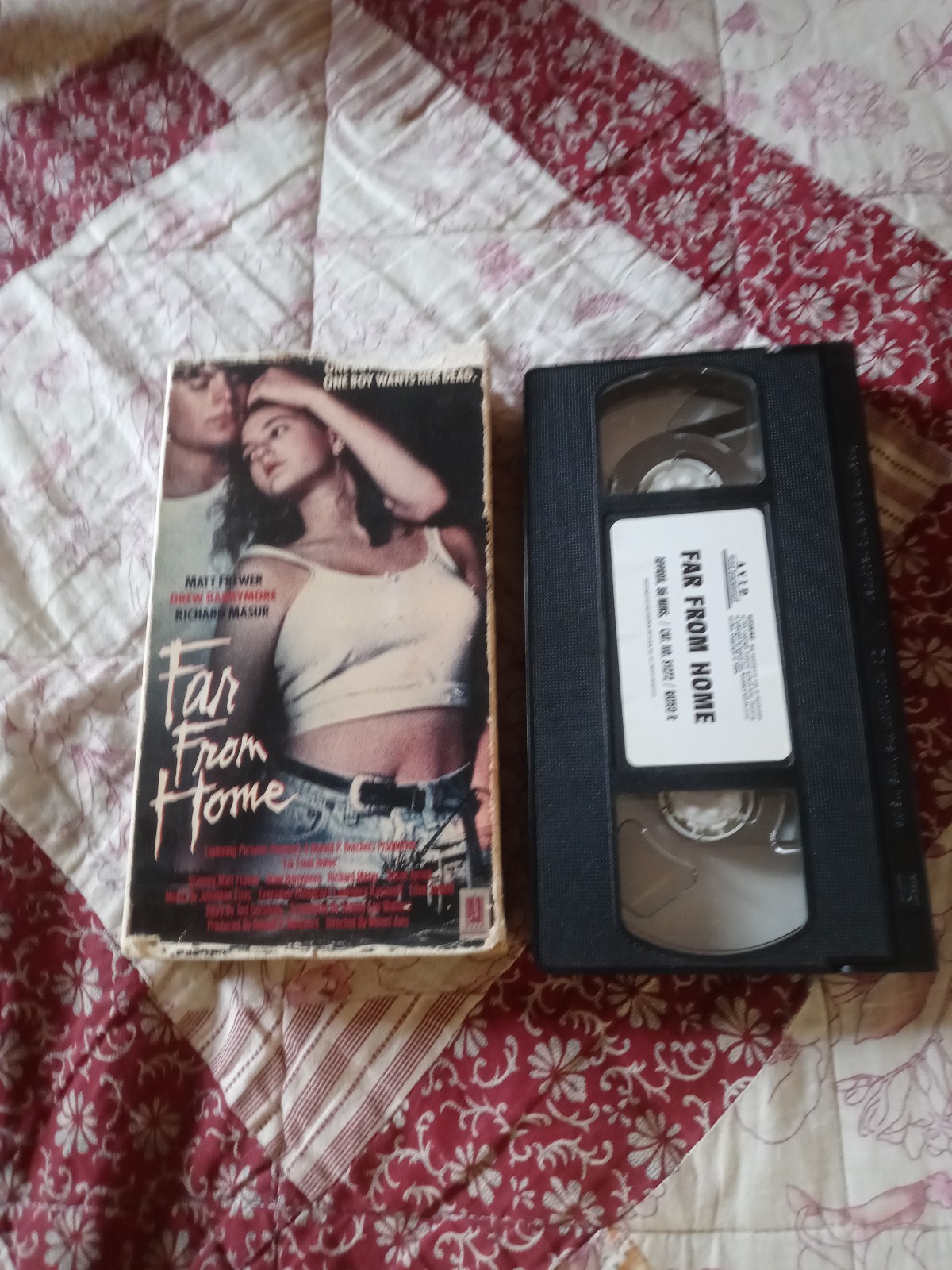1988 Far From Home VHS