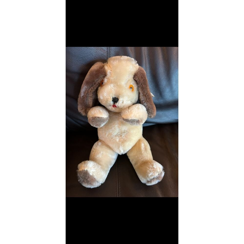 Vintage 1950s Gund FOAM RUBBER STUFFED J. Swedlin Inc. stuffed dog