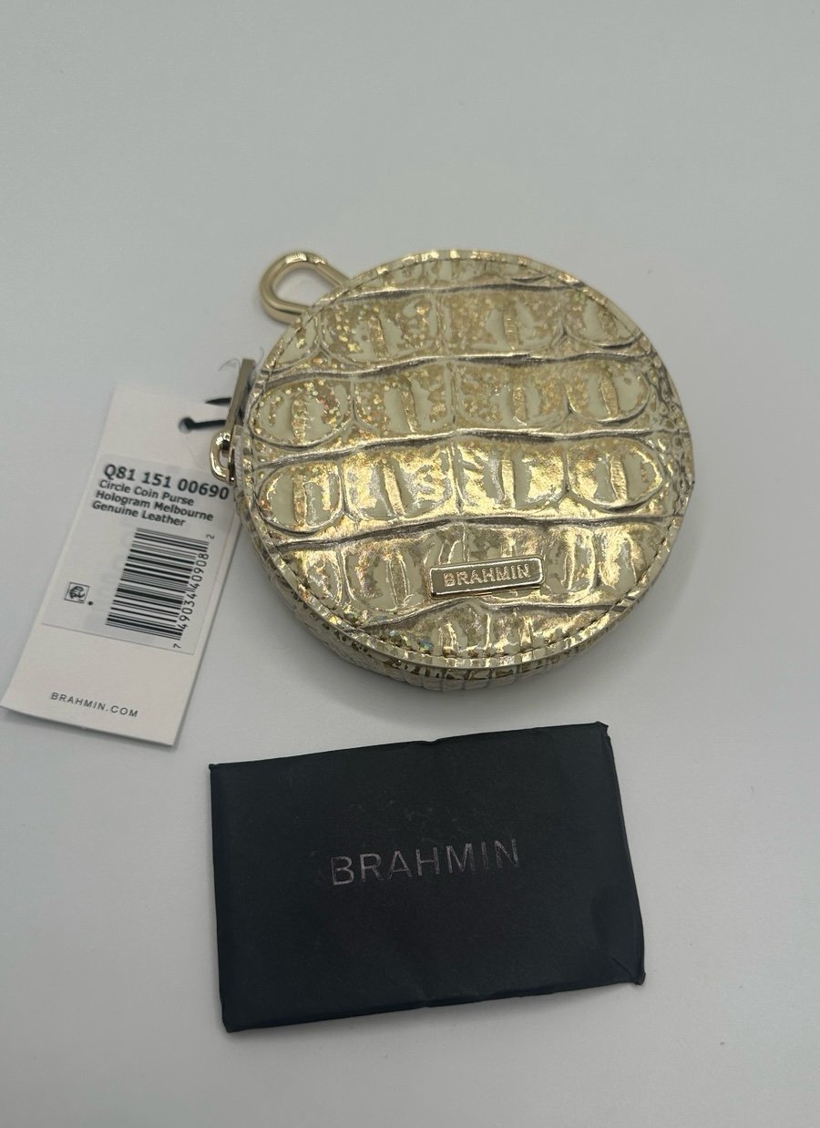 Brahmin Circle Coin Purse NWT Hologram
