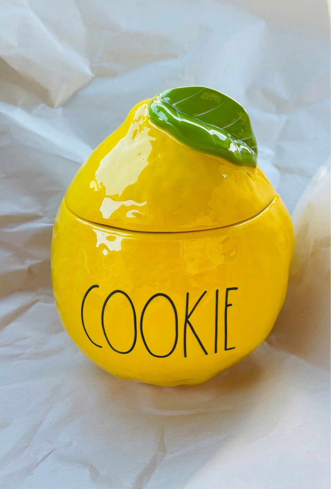 Rae Dunn Lemon Cookie Jar Canister
