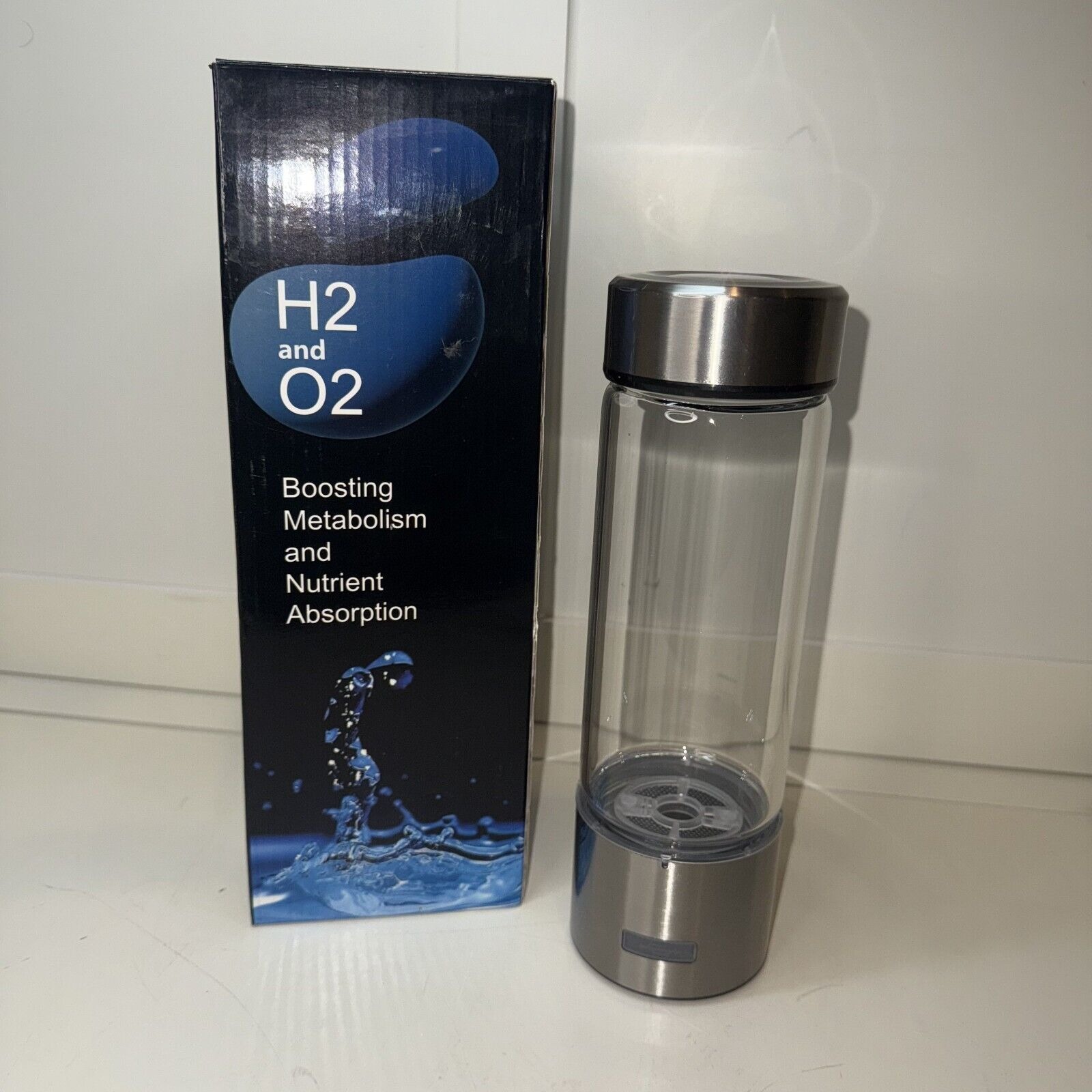 Hydrogen Water Bottle Generator,Portable Rechargeable Ionizer