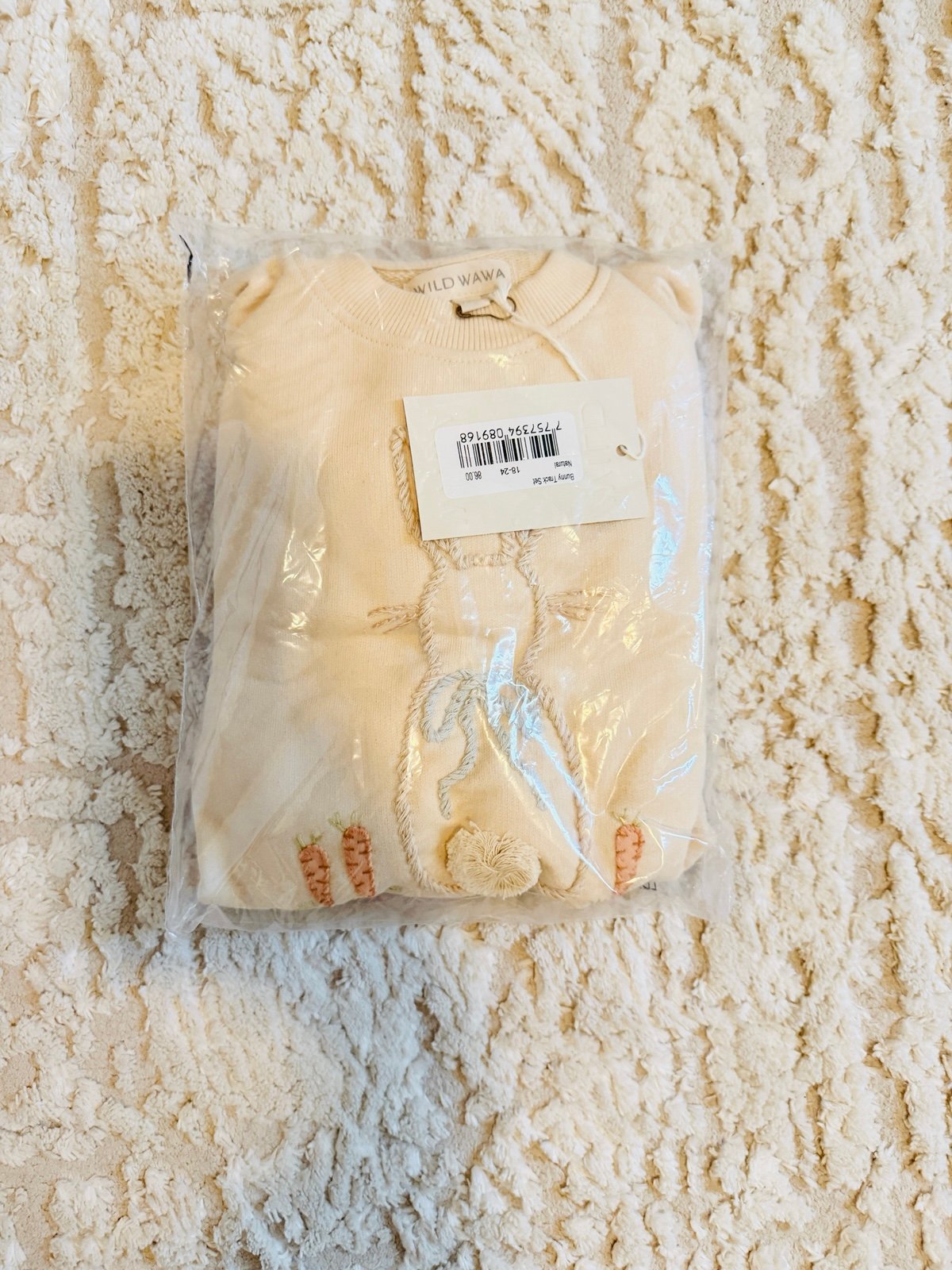 NIB Wild Wawa Bunny Track Suit