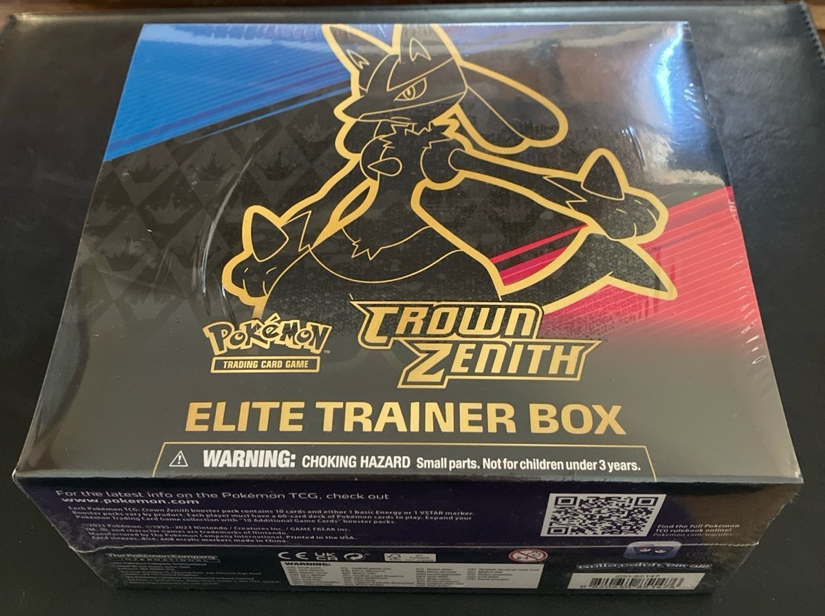 Crown Zenith Elite Trainer Box ((SEALED))
