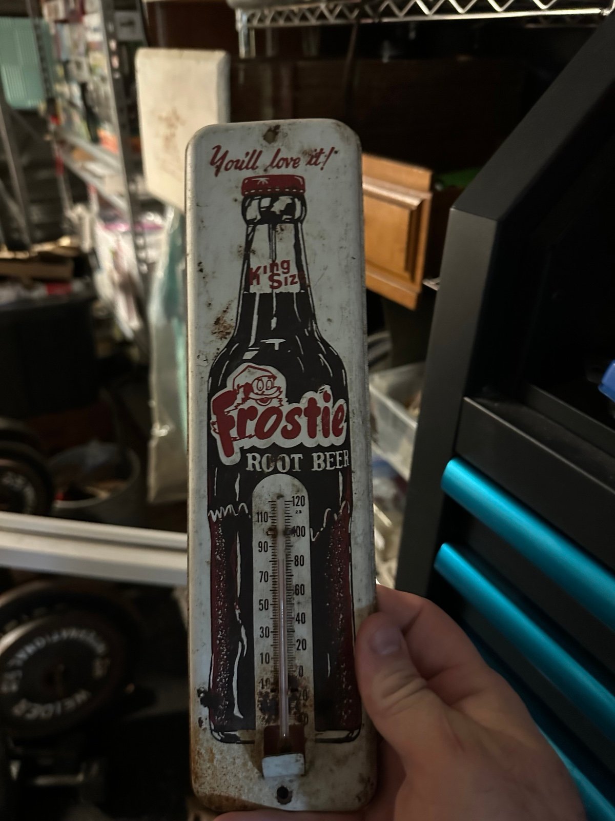 Frostie Rootbeer Thermometer