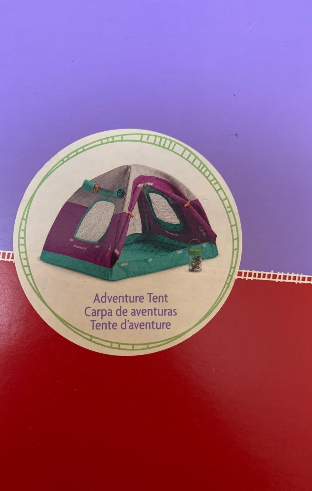 American Girl truly me adventure tent