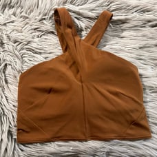Like new Lululemon crisscross crop top