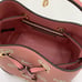 MICHAEL KORS Mercer Small Logo Embossed Leather Bucket Bag COLOR PRIMROSE NWT