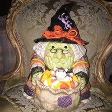 GYPSY WITCH COOKIE JAR VINTAGE
