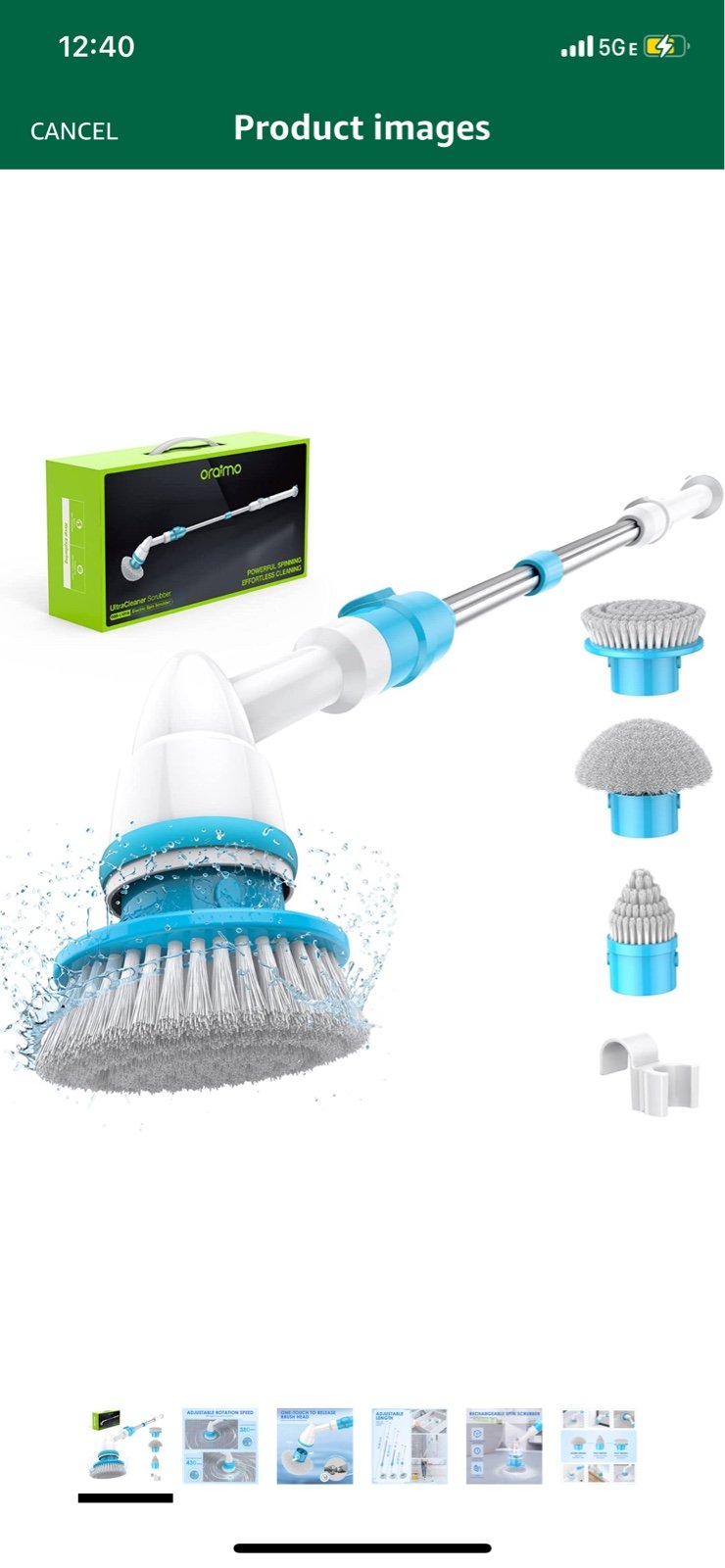 Oraimo Electric Spin Scrubber