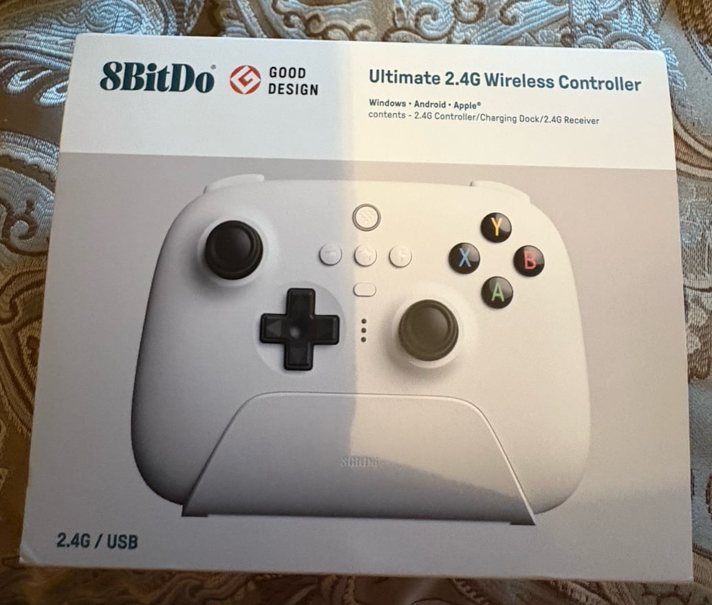 8BitDo Ultimate 2.4G Wireless Controller White