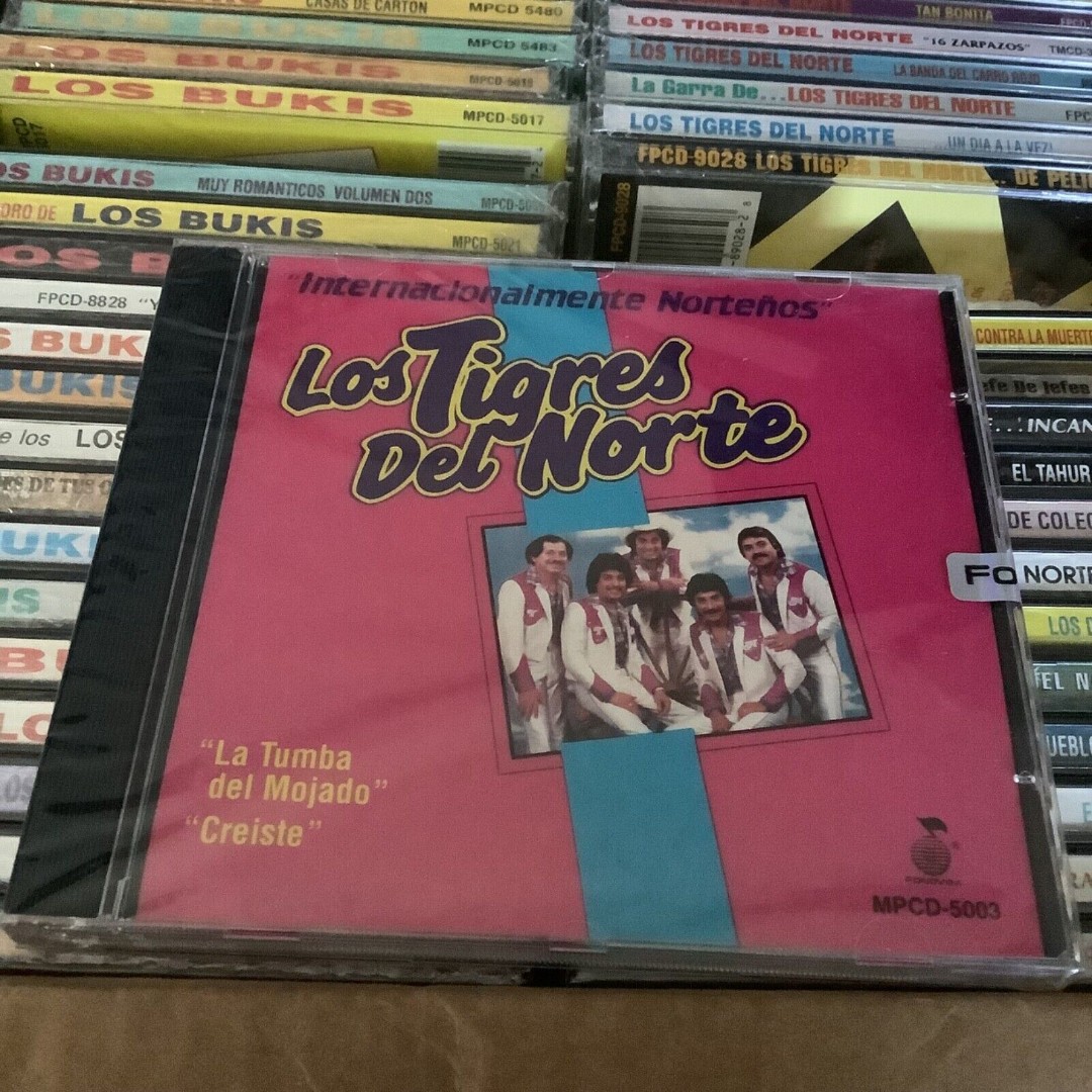 Los Tigres Del Norte - internacionalmente norteños (fonovisa) sealed new 1984