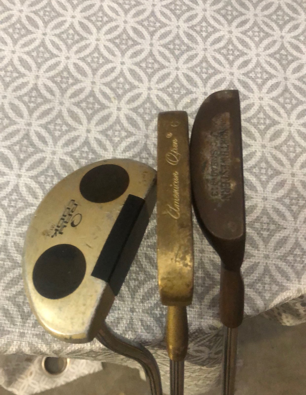 Golf putter lot of 3. Vintage!